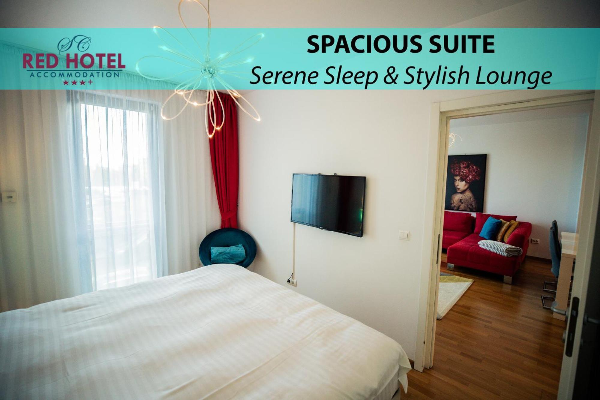 Red Hotel Riviera Suite&Lake Cluj-Napoca Eksteriør billede
